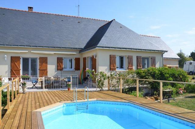 Bed and Breakfast Les Petits Chenes La Pellerine  Esterno foto